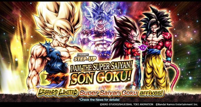 ¡El nuevo Super Saiyan Goku de LEGENDS LIMITED llega a Dragon Ball Legends en 